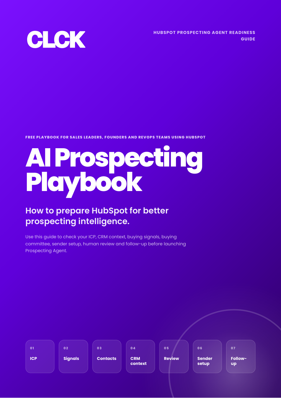AI Prospecting Playbook cover preview